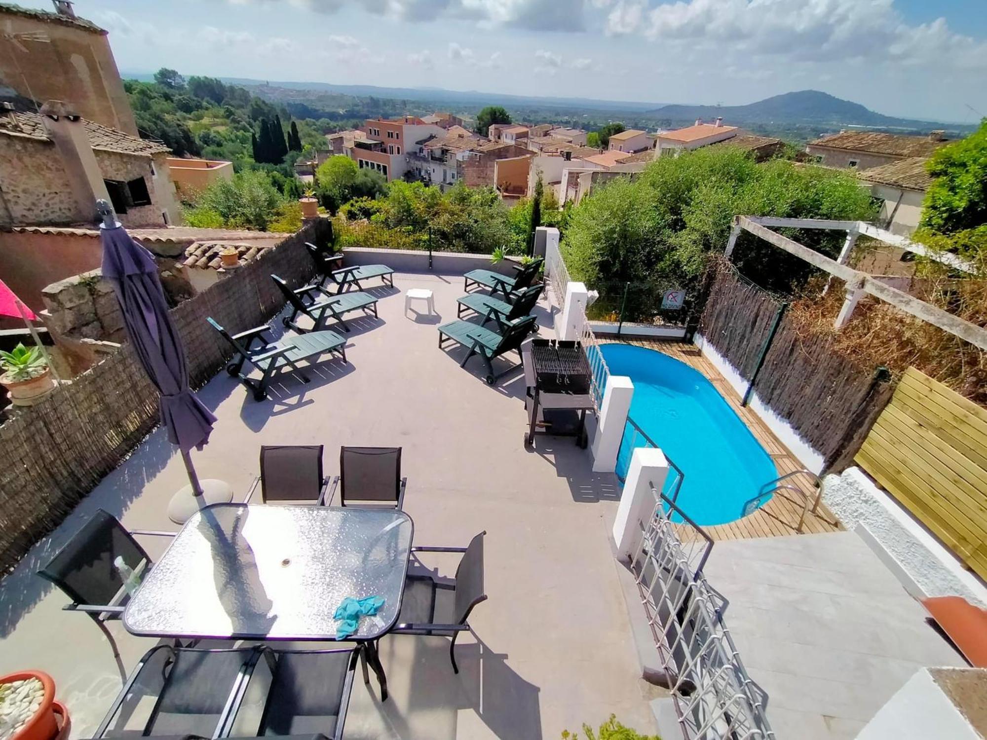 Son Massanet Con Piscina Y Fantasticas Vistas Villa Campanet Ngoại thất bức ảnh